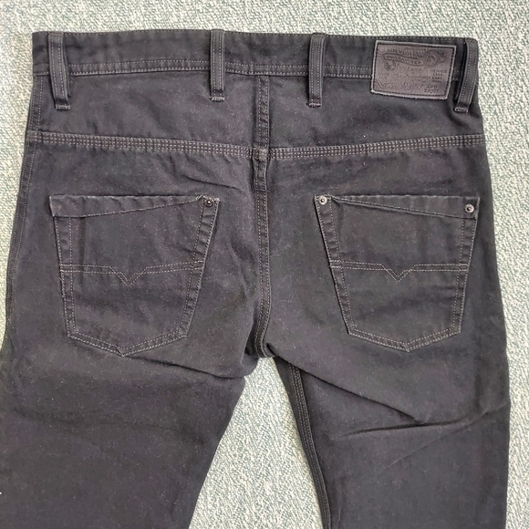 Diesel Krooley-A Regular Slim-Carrot 00NXY Jeans, 31, black - Picture 7 of 13